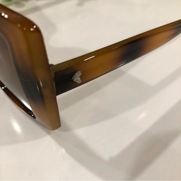 KENDALL+KYLIE FIONA Oversized Square Lenses Sunglasses Animal  Print - Picture 4 of 9